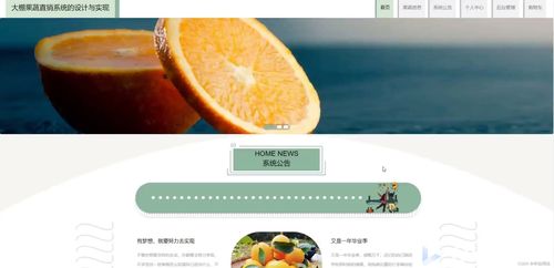 大棚果蔬直銷系統(tǒng)的設(shè)計(jì)與實(shí)現(xiàn)——基于SSM框架的畢業(yè)設(shè)計(jì)全流程解析